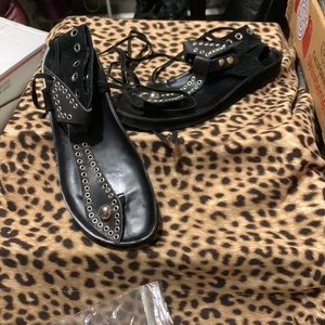 Isabel Marant Edris Bow Tie Sandals